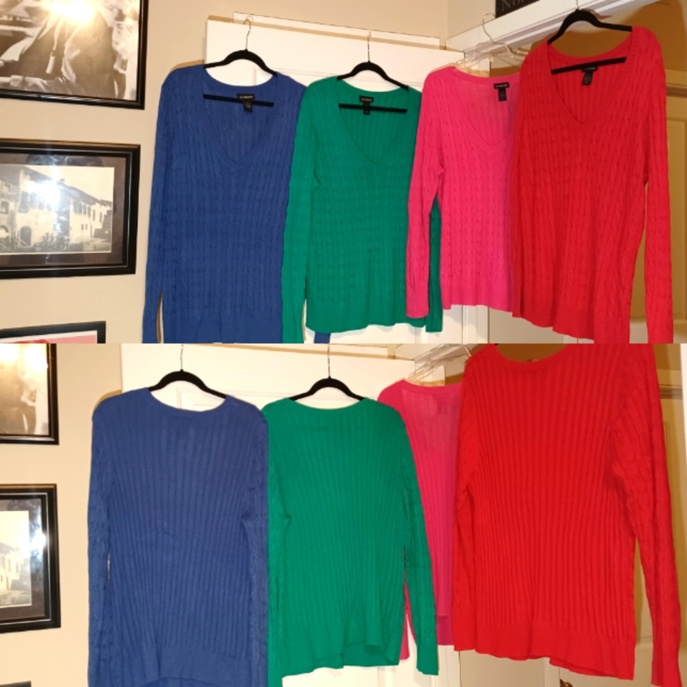 (4) Lane Bryant Sweaters